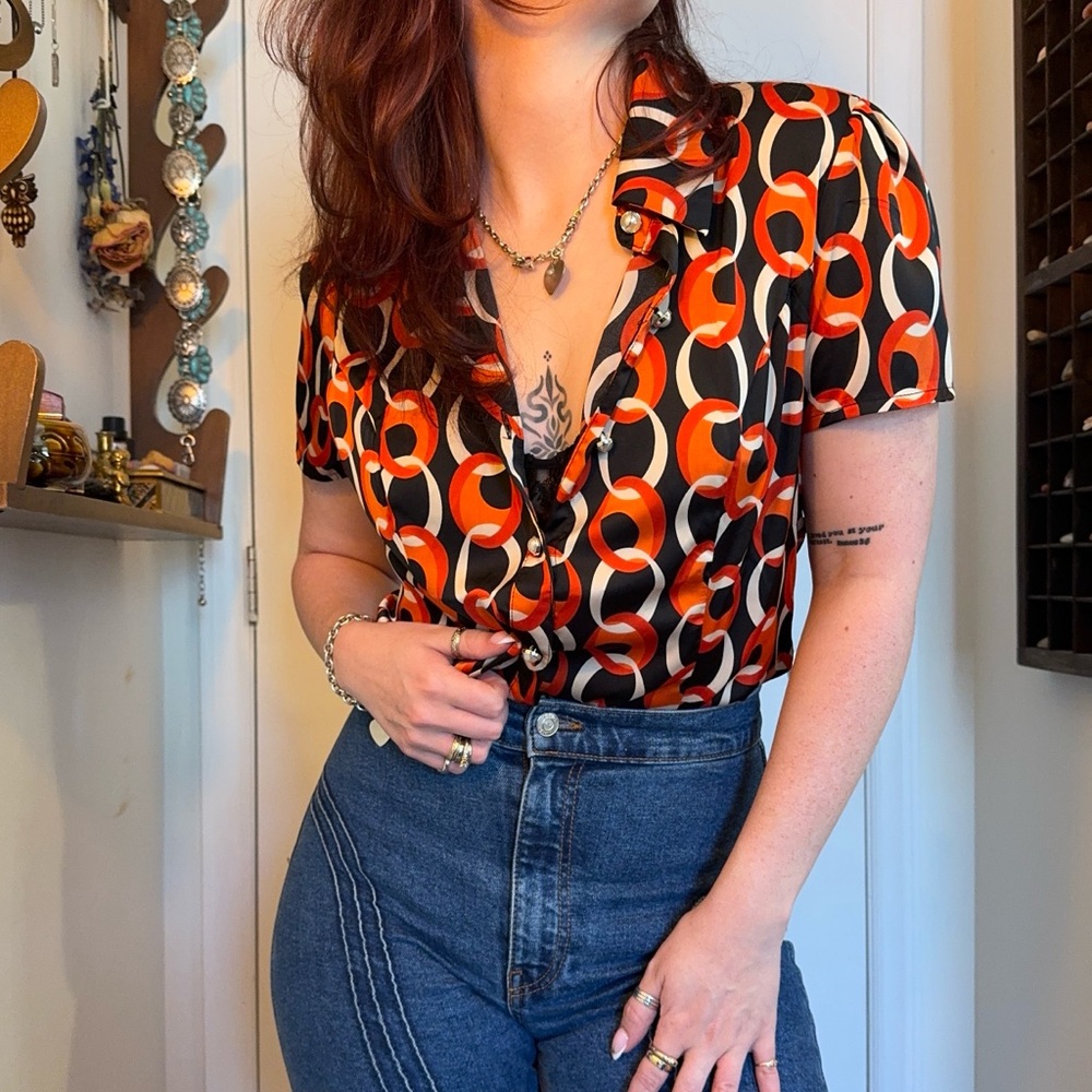 Retro Blouse